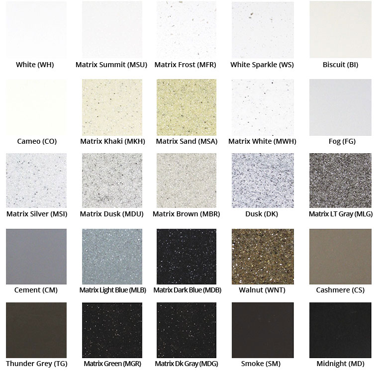 SloanSone 25 Color Choices